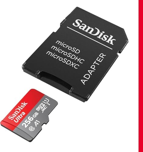 SANDISK 256GB Ultra microSDXC UHS-I Memory Card with Adapter - Up to 150MB/s, C10, U1, Full HD, A1, MicroSD Card - SDSQUAC-256G-GN6MA - Image 2