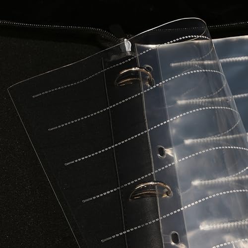 100 Pcs 35mm Film Negative Sleeves Film Negative Storage Presentation Materials 35mm Size Negative Pages Holds Seven Strips of Six Frames Help You Collect and Organize Film - Image 4