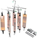 JJC Darkroom Drying Hanging Rack with 10 Clips for 35mm 120 Film Developing by JJC