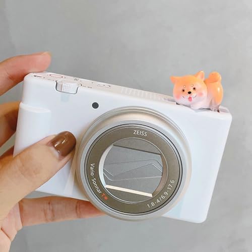 SLR Camera Hot Shoe Boot Cover Cap,Dustproof Hot Shoe Protector,Compatible with Sony Fuji Canon Nikon Pentax Leica (2pcs Shiba) - Image 3