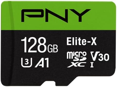 PNY 128GB Elite-X Class 10 U3 V30 A1 microSDXC Flash Memory Card - Image 2