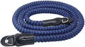 Paracord Woven Camera Neck Shoulder Strap Belt Hand Compatible with Canon Nikon Sony Olympus Pentax Fujifilm Panasonic SLR DSLR Digital Mirrorless Cameras 42inch Navy Blue by HITHUT