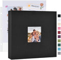 Mublalbum 12x12 Inch 3 Ring DIY Scrapbook Photo Album 40 Pages, Black by Mublalbum