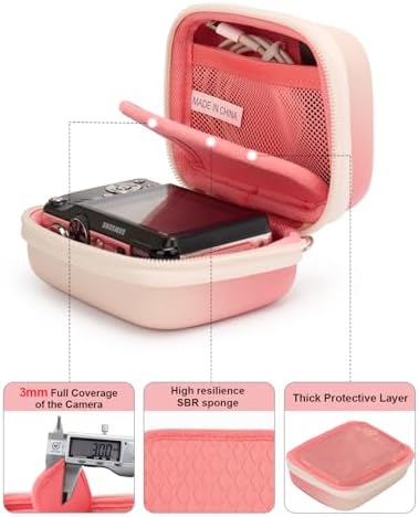 Cwatcun Digital Camera Case, Compact Protective Pouch for Kodak/Canon/Sony - Image 6