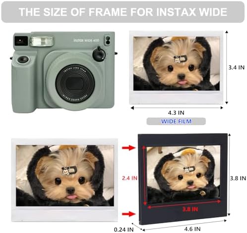 Picture Frame for Fujifilm Instax Wide EVO/400/300 Instant Camera - Image 4
