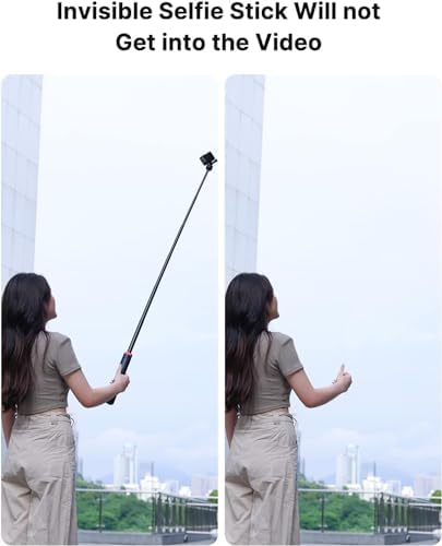 57in Extendable Selfie Tripod for Action Cameras - ULANZI Go Quick II Long Action Camera Stick Tripod Quick Release Adapter Vlog Handle Grip for GoPro Hero Series - Image 6