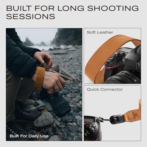C Coiro Leather Camera Wrist Strap - Image 2
