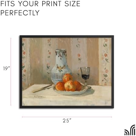 Americanflat 19x25 Poster Frame - Slim Molding - Black - Image 2