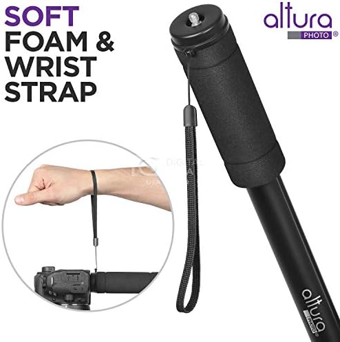 Altura Photo 62-Inch Camera Monopod, Heavy Duty Pole & Camera Stand - Image 4