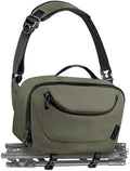 TAAOKA Camera Sling Bag,Travel Waterproof Camera Case with Tripod Holder,Lightweight DSLR/SLR/Mirrorless Small Camera Bags Crossbody for photographers (Dark Green) by TAAOKA