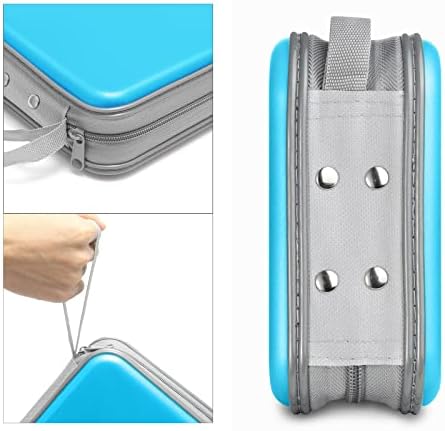 Siveit CD/DVD Cases 40 Capacity Disc Storage Binder for Car(Sky Blue) - Image 3