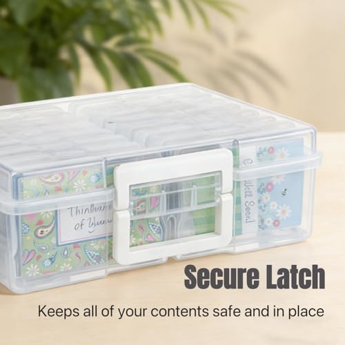 Plastic Photo Storage Box With 4×6 inch Photo Cases ,Photo Keeper - Image 6