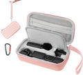 AMAZEAR Portable Carry Case for DJI OSMO Pocket 4 / Xtra Muse, Pocket4 Accessories Hard Shell Bag for Protection, Storage, Organizer, with Shoulder Strap, Pink by YourProPhotoGear