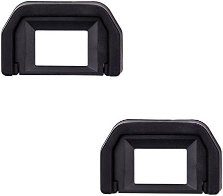 JJC 2-Pack EF Eyecup Eyepiece Eye Cup for Canon EOS Rebel T6 T7 T5 T8i T7i by JJC