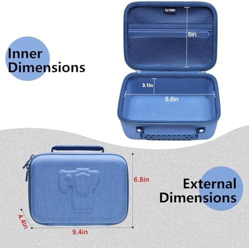 Small Camera Case Bag for Canon EOS Rebel T7/R50//R100 DSLR Camera Blue - Image 2