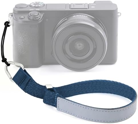 Camera Wrist Strap, Leather Camera Hand Strap for Photographer, Adjustable Soft Strap by HomemadeStore
