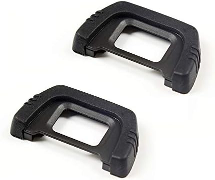 DK-21 Eyecup Eyepiece Viewfinder Compatible for Nikon D750 D610 D600 D200 D7000 D90 D80 D70 D70S Camera (2 Pack) by Unknown
