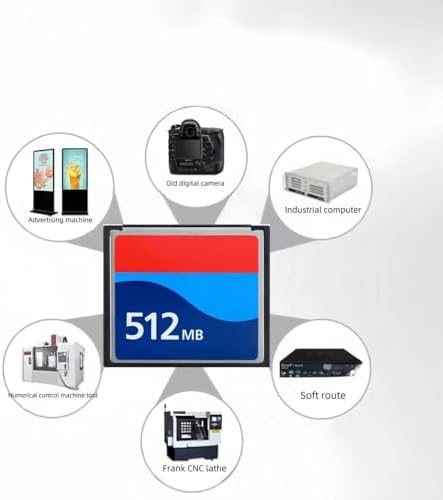 CF 512MB Flash Memory Card Type I for Camera Numerical Control Machine Tool Storage Card - Image 4