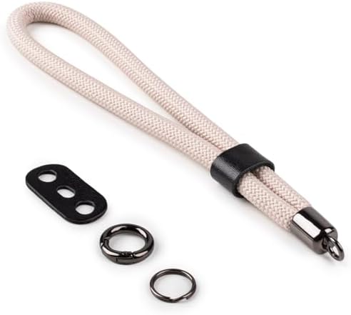 VOVMOEYA Camera Wrist Strap Rope,Camera Hand Strap Compatible with Fujifilm Nikon Canon Sony DSLR Camera - Grey by VOVMOEYA