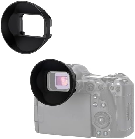 JJC Round Eyecup Eye Cup Eyepiece for Canon EOS R5 Mark II Camera by JJC