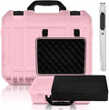 Relaxweex 8.5 x 6.5 x 3.7 Inch Hard Case, Grid Shell, Pink by Relaxweex