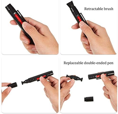 Frienda 3 Pcs Lens Cleaning Pen Brush for Camera Telescope Optics Screen - Image 3