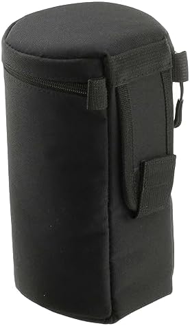 Navitech Black Water Resistant Camera Lens Protective Case Pouch - Compatible with Canon EF 8-15mm f/4L Fisheye USM Lens - Image 5