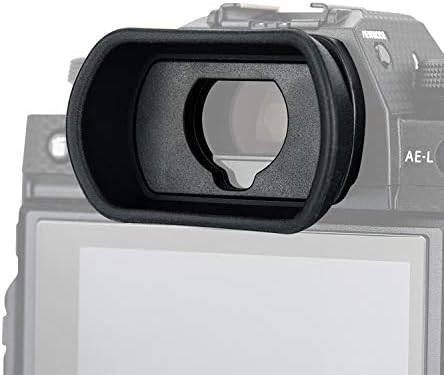 JJC KIWIFOTOS Ergonomic Long Camera Eyecup for Fuji GFX100 GFX-50S X-T1 X-T2 X-T3 X-T4 X-H1, Eye Cup Eye Piece viewfinder, Compatible with Fujifilm GFX 100 GFX50S XT1 XT2 XT3 XH1 Soft Silicone - Image 6