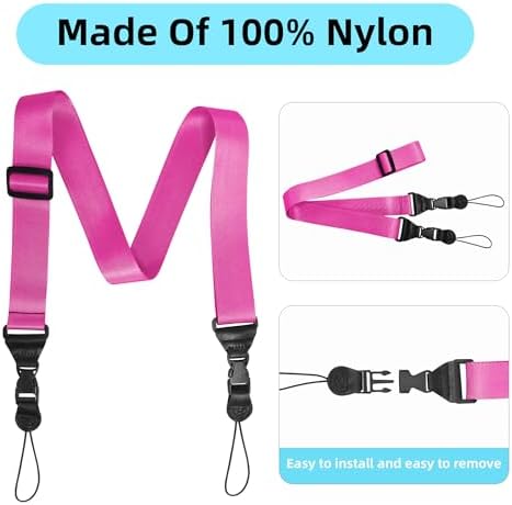 Adjustable Shoulder Strap, iPad Strap Nylon Neck Lanyard - Image 4