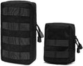 Azarxis Molle Pouches, Tactical Compact EDC Small Utility Pouch Waist Bags Sundries Storage Admin Organize Gear Gadget for Military Backpack by DesignedforOutdoorSports