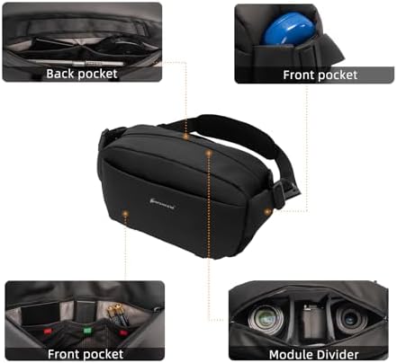 Besnfoto Everyday Crossbody Bag Camera Sling Bag - Image 2