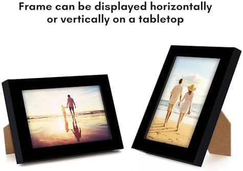 Americanflat 2x3 Picture Frame - Slim Molding - Black - Image 4