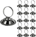 Urban Deco 16 PK Table Card Holder Place Card Holders Steel Card Holders for Photos, Food Signs, Memo Notes, Weddings, Restaurants, Birthday (Black) by UrbanDeco