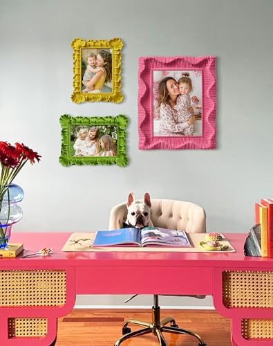 Cute Picture Frame 4x6 for Portraits Wedding Photos,Lawn Green - Image 7