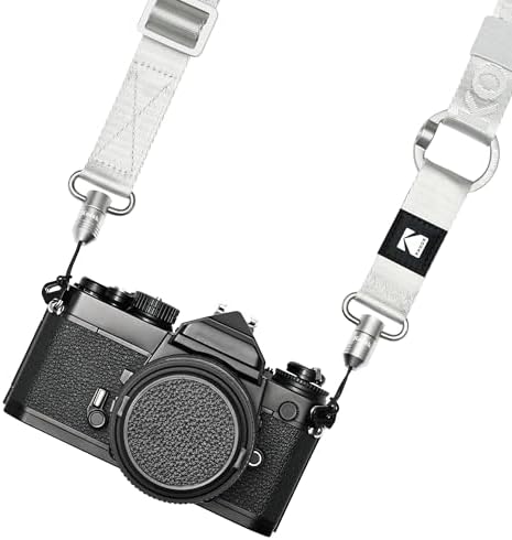 KODAK Multi-Purpose Camera Strap (Silver) - Quick-Detach System, Lightweight, Durable Metal Swivels, Multiple Usages, SLR Cameras, Compact Cameras, Smart Phones - Image 3