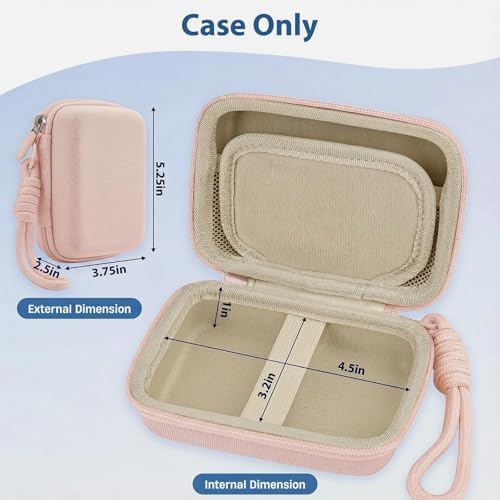 Digital Camera Case for Kodak PIXPRO FZ55/FZ45/CAMKORY, Light Pink - Image 4
