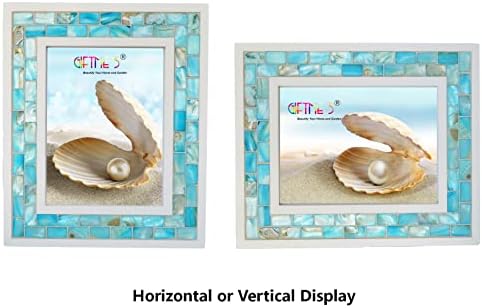 Blue Beach Picture Frame 5x7,Tabletop,1pc - Image 2