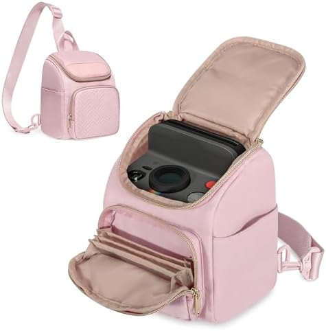 Camera Sling Bag Compatible with Polaroid Now, Flip, Now+, Go Gen2 by Prokva