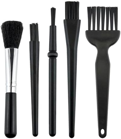 5 PCS Mini Keyboard Brushes, Anti-Static Brush for Small Spaces by Juxiamal