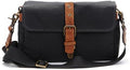 ONA - The Bowery - Camera Messenger Bag - Black Waxed Canvas (ONA5-014BL) by Ona