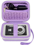 Comecase Digital Camera Case for KODAK PIXPRO FZ55 FZ45 FZ53 FZ43, Purple by COMECASE