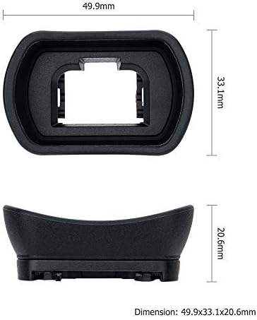 Kiwifotos FDA-EP18 Viewfinder Eyecup Eyepiece for Sony A7 A7II A7III A7R IV - Image 2