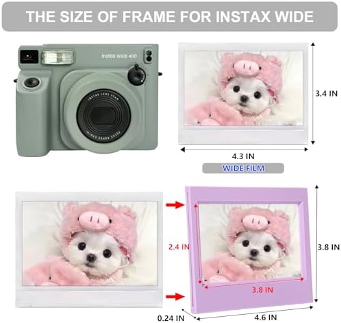 Picture Frame for Fujifilm Instax Wide EVO/400/300 Instant Camera - Image 4