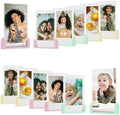 2x3 Mini Photo Frames for Instax Mini EVO/12/9/11/Liplay/Link/SE/8/9/41/7+/99/40 Camera Film, Small Tabletop Polaroid Picture Frame, Cute Multi-Color Acrylic Photo Frame Set, 12 Pack by Janaden