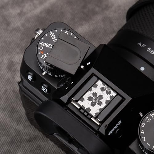 Camera Metal Hot Shoe Cover Shutter Buttons Protector for Fuji X100VI X100V X-T4 X-T3 XPRO3 XPRO2 for ZF Z5 Z6 Z6II (Black-Set) - Image 3