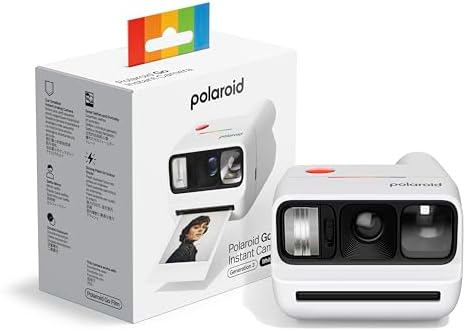 Polaroid Go Generation 3 - Mini Instant Film Camera - White (9191) - Only Compatible with Go Film by Polaroid