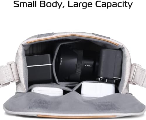 ULANZI 3L Camera Bag, Professional SLR/DSLR Crossbody Bag Shoulder Case - Image 4