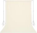 TRLYC White Photography Backdrops 8x10 FT Seamless Background for Studio | White Backdrop for Photoshoot Video Backgrounds Screen Party Wrinkle-free Polyester Non-Glare Rod Pocket Easy Setup by TRLYC