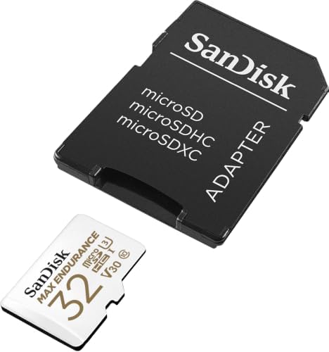 SANDISK 32GB MAX Endurance microSDHC Card with Adapter for Home Security Cameras and Dash cams - C10, U3, V30, 4K UHD, Micro SD Card - SDSQQVR-032G-GN6IA - Image 5