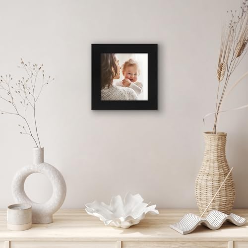 Americanflat 5x5 Picture Frame - Engineered Wood - Black - Image 6